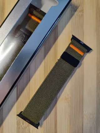 Cinturino nylon elastico per Apple watch ultra 3-2