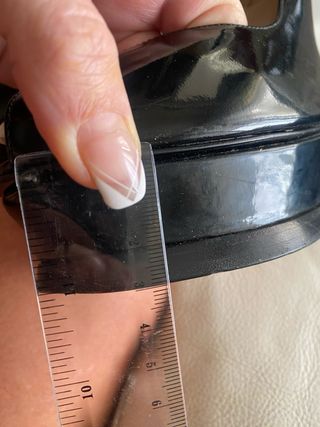 Zapatos YSL de charol negros taconazos como nuevos