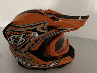 Casco infantil, motocross, patinete, bicicross.