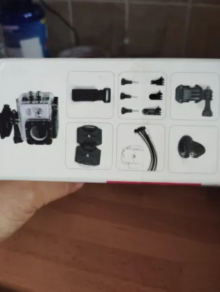 Cámara deportiva acuática