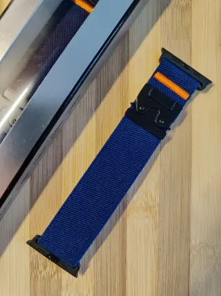 Cinturino nylon elastico per Apple watch Ultra 3-2