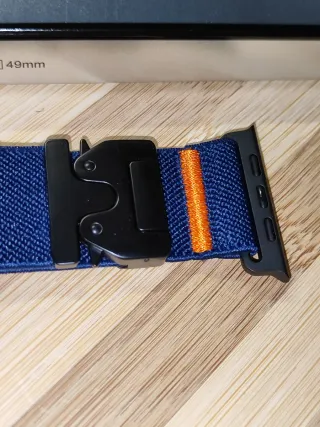 Cinturino nylon elastico per Apple watch Ultra 3-2