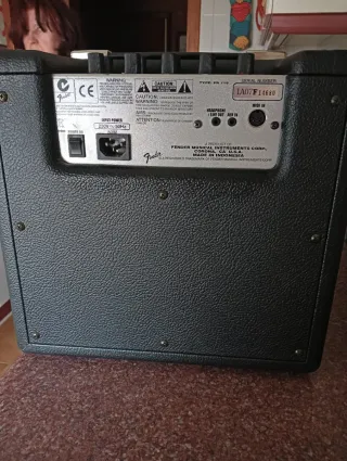Amplificador de guitarra Fender junior g dec