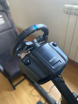 Volante Logitech G29 + pedales — perfecto estado