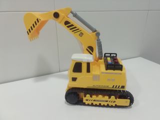 Excavadora juguete niño.