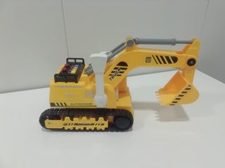 Excavadora juguete niño.