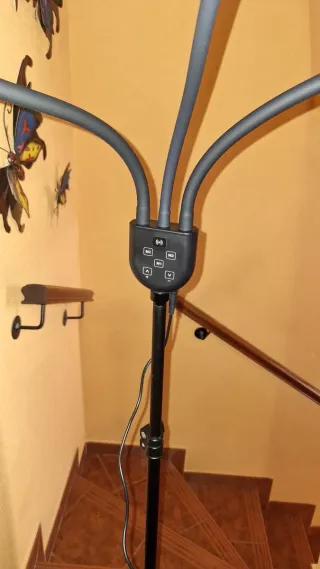 Luz LED 50W Doble Brazo con Trípode