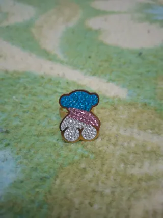 Anillo forma de oso