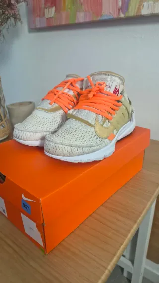 Nike X off white presto white