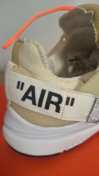 Nike X off white presto white