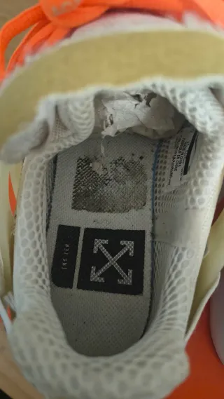 Nike X off white presto white