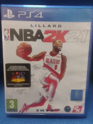 videojuego NBA 2K21 para PS4.