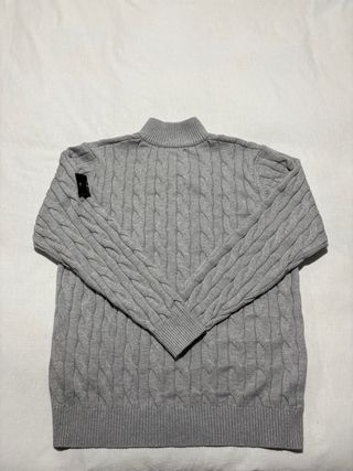 Jersey Stone Island Gris Cable Knit
