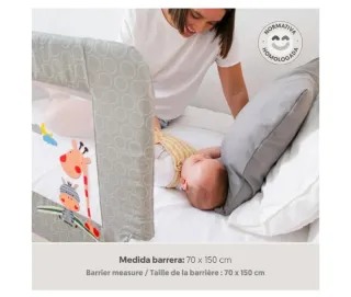 Interbaby Barrera Seguridad Niños Cama Abatible 15