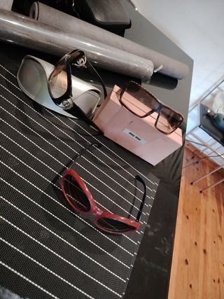 lote de tres gafas Ray-Ban Giorgio Armani oxyoo.