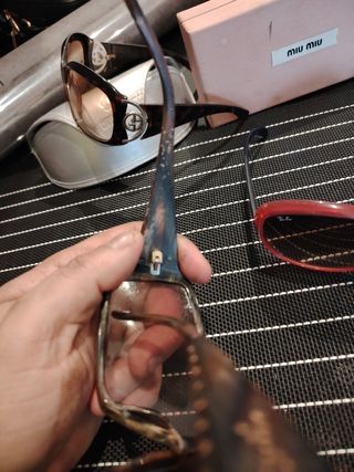 lote de tres gafas Ray-Ban Giorgio Armani oxyoo.