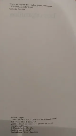 Novela "Los Organillos"