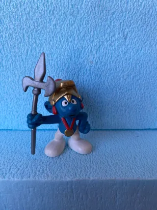 Figura de PVC de los Pitufos, lote de 8