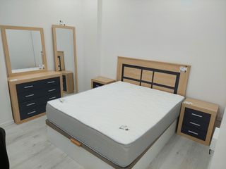 Set completo camera da letto nuovo marrone e nero