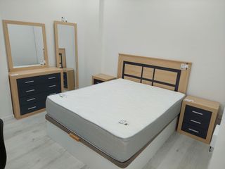 Set completo camera da letto nuovo marrone e nero