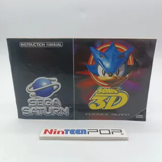 Manual Sonic 3D Flickies' Island Sega Saturn