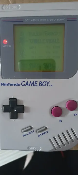 Game boy, 4 juegos con funda y adaptador.