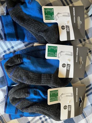 Calcetines nieve esquí niño