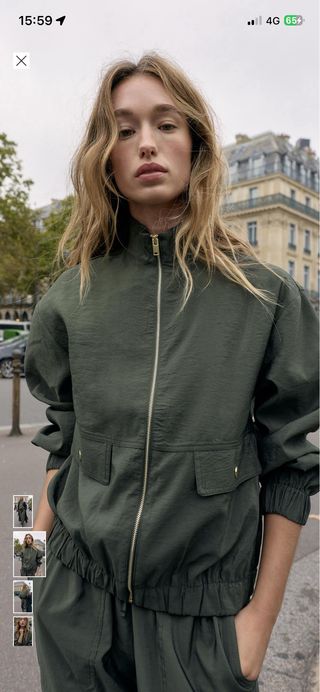 Chaqueta bomber Zara