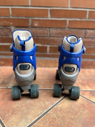 Patines cuatro ruedas niño talla 37-40