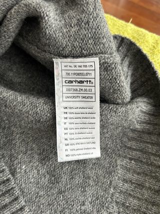 Jersey Carhartt University Sweater lana