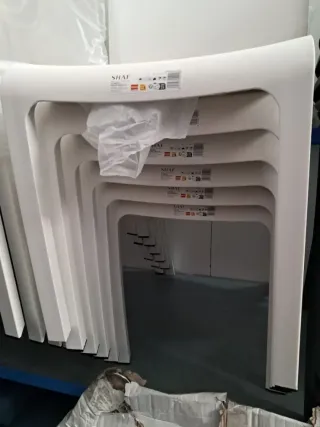 Pack 6 Sillas Grana SP Berner Apilables