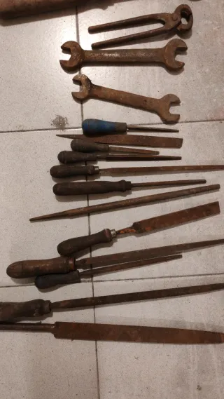 La herramienta antigua