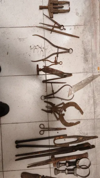 La herramienta antigua