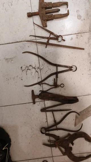 La herramienta antigua