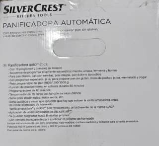 Panificadora SilverCrest Automática