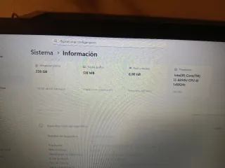 Portátil HP Rojo i5