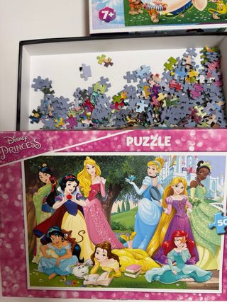 Lote puzzles Disney