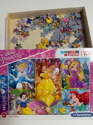 Lote puzzles Disney