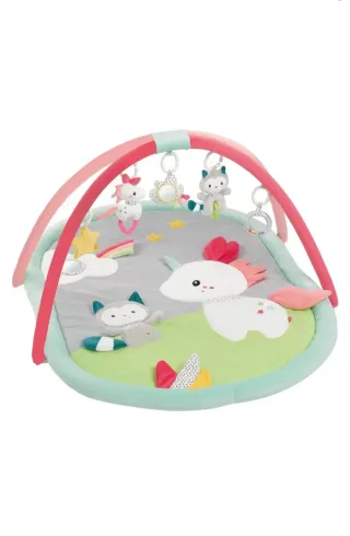 Manta de juego para bebé con arco