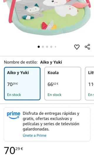 Manta de juego para bebé con arco