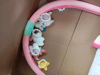 Manta de juego para bebé con arco