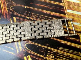 Reloj omega vintage chapado con 20 micras de oro.