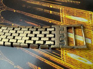 Reloj omega vintage chapado con 20 micras de oro.