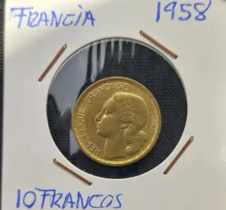 5 monedas francesa