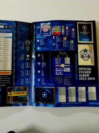 Caderneta Completa - Champions League