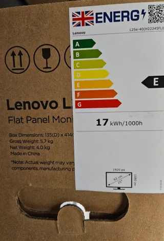Monitor Lenovo 24,5" LCD