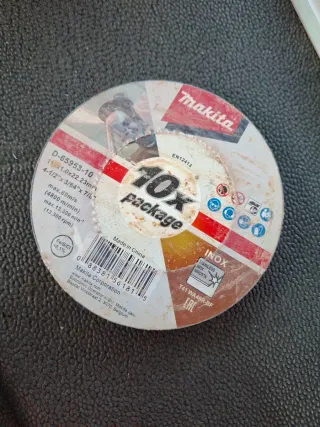 Discos radial Makita para hierro