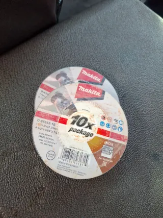 Discos radial Makita para hierro