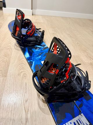 Tabla Snowboard Burton Clash 58 fijaciones GENESIS