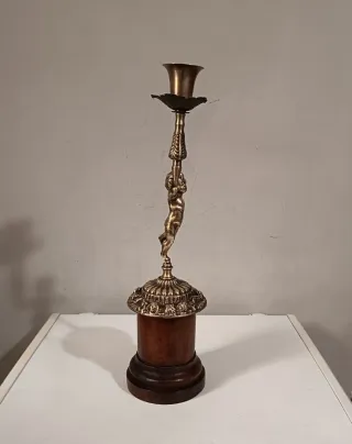 Candeliere monumentale 46 cm - stile neoclassico -